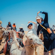 【亲子】5天沙漠骆驼骑行+西北滑雪体验+参观岩画遗址区|大漠星辰冬令营