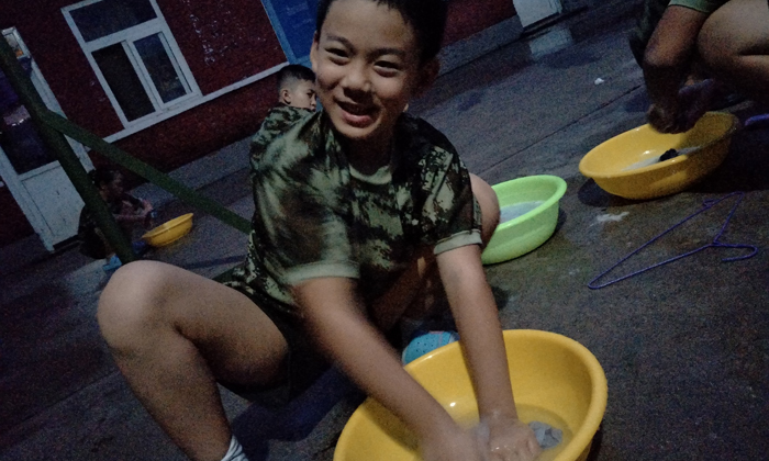 自己动手洗衣服