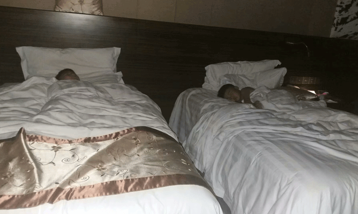 小朋友们睡得真香