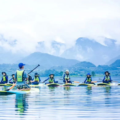 6天桨板+皮划艇+水上运动会+技能认证|千岛湖水上运动探索夏令营（杭州）