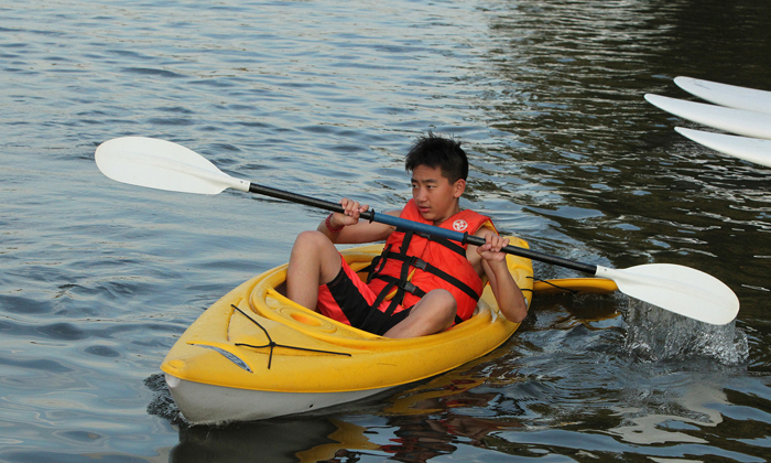 小小的皮划艇