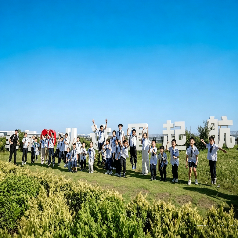 1日杭州机场航空科普营|塔台全景跑道+航空管制模拟角色演+民航出行流程教学