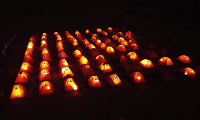 野外露營(yíng)也很有感覺