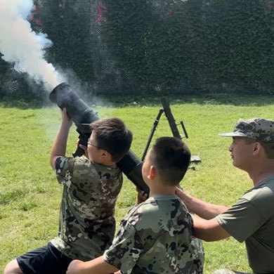 7天中原利劍軍事夏令營|高臺(tái)演講+羅馬炮架+軍體拳+防拐教育