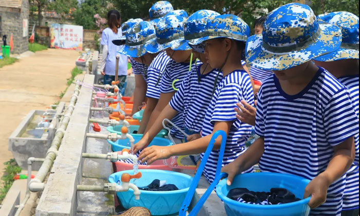 学会自己洗衣服