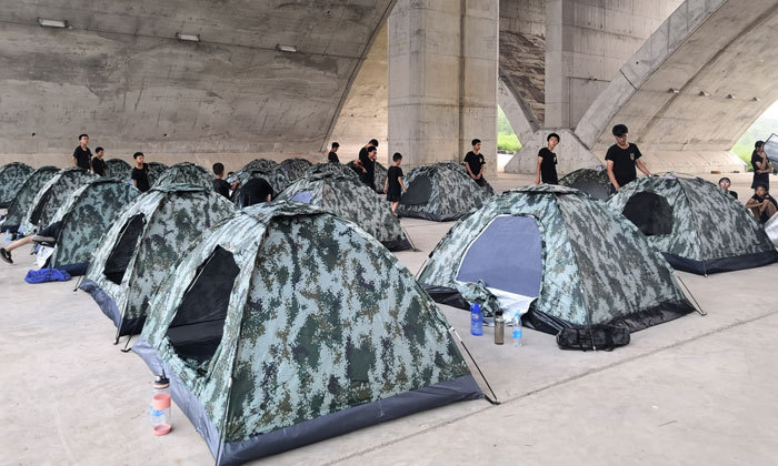 西点特种兵野外求生野外生存—搭帐篷,及绳结的应用