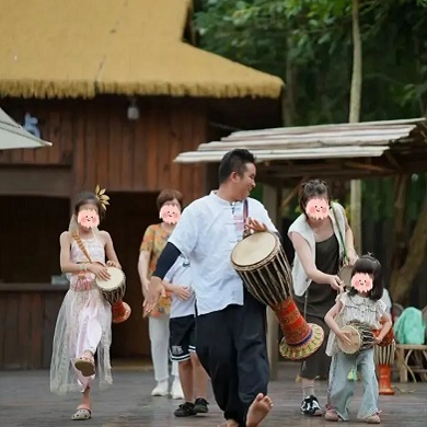 【西双版纳亲子】6天奢玩西双版纳亲子冬令营|为大象洗澡+丛林飞跃+学跳象脚鼓舞