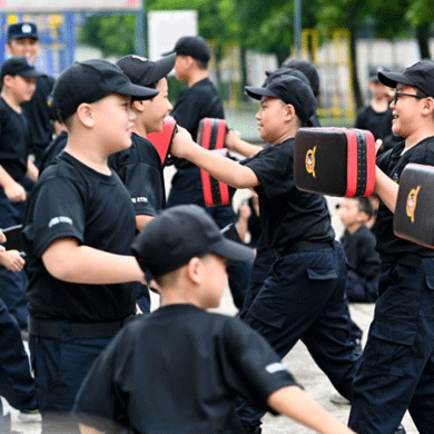 15天小特警研學(xué)夏令營(yíng)