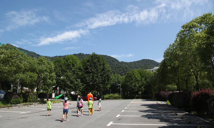 面积宽广的营地