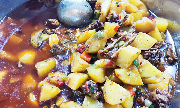 土豆烧肉