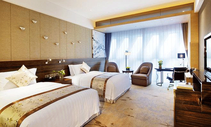 房间是标间，2人间