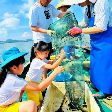 【海南亲子】6天海南亲子骑行冬令营|赶海拉地笼+挑战冲浪+探秘山钦湾燕子洞