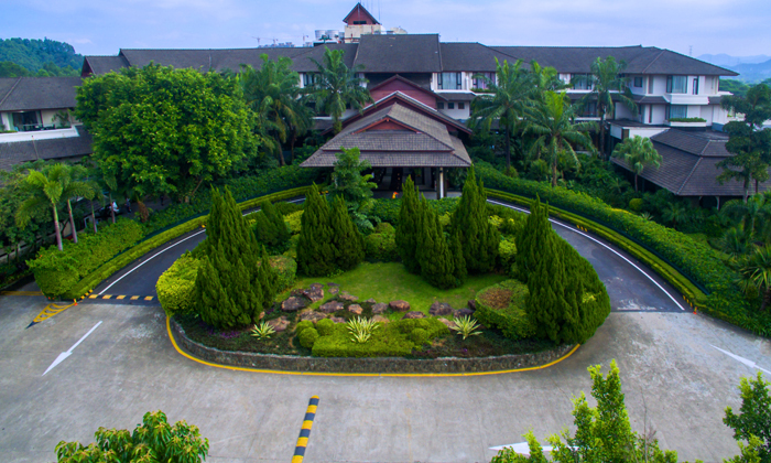 深圳观澜湖度假酒店正门