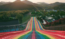 彩虹滑道