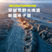 6天哈密荒野亲子营｜戈壁雅丹地貌探索+无人区徒步挑战+西域非遗人文体验