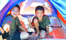 帐篷内部-野外营