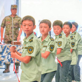 【金华】7天七彩少年军事体验夏令营|游泳教学+真人CS+急救训练