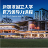 新加坡2线-7天国立大学官方领导力课程+名企参访游学国际夏令营