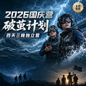 4天破茧计划独立营|全实景灾害模拟体验+专业防护设备+自救示范