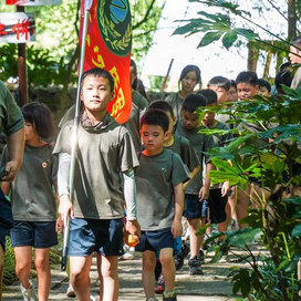 【金华】28天领袖少年军事蜕变夏令营|游泳训练+团队协作+实弹射击