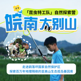 5天昆虫生态自然探索研学营|森林徒步+趣味溯溪探索+小小生态监测员