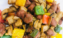 杏鲍菇牛肉粒