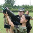 10天木兰从军女子军事夏令营|女子特战匕首术+木兰拳+旱地冰壶+打靶射击体验