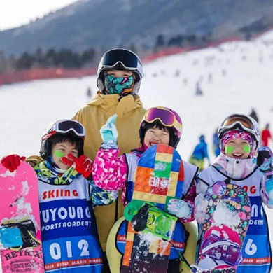 5天涞源七山（单板中级）技能进阶+培养兴趣爱好|滑雪冬令营