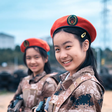 【上海】精英女兵7天猛虎班1:3军事夏令营|应急逃生演练+真人CS+木兰挽弓