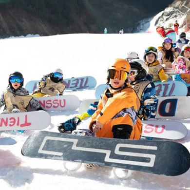 5天（单板）国家队教学体系+专业水平测试|桐庐滑雪冬令营（上海、杭州集合）