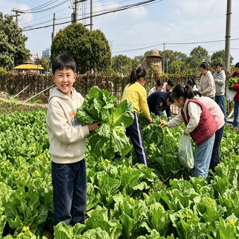 1日小小农夫插秧研学营|两大一小99+水田寻宝+田园采摘
