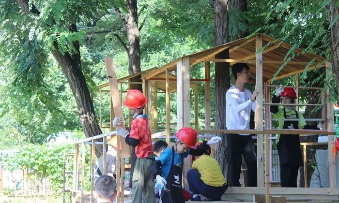 【中秋国庆单飞】1天森林建造师|树屋搭建+软装彩绘+钉钉排位赛