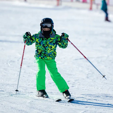5天渔阳双板初级（1:5）优质雪场+资深教练团队+精彩营会活动|滑雪冬令营