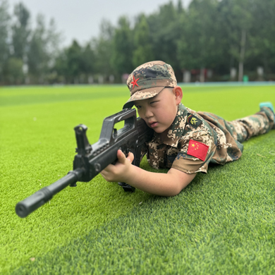 15天火蓝刀锋军事夏令营|持枪战术+擒敌拳+消防演练+野外拉练